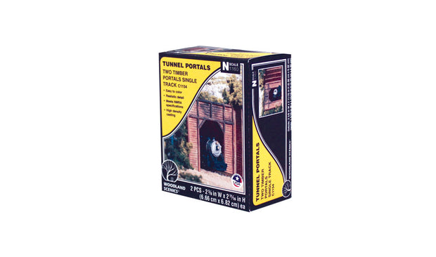 Timber Single Portal - N Scale