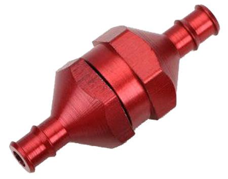 In line Fuel Filter Red