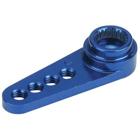 1/2 machined Alum. servo Arm, blue