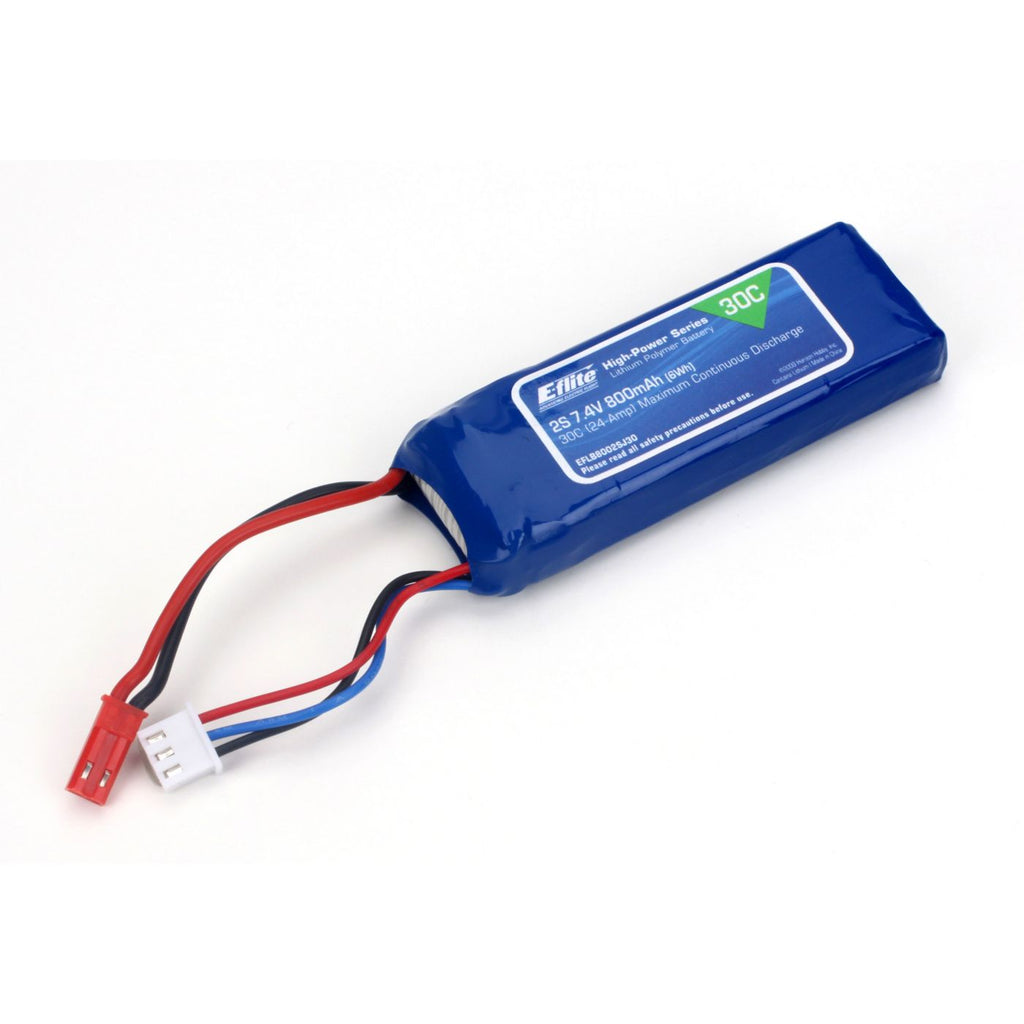 7.4V 320mAh 2S LiPo Battery: 150 FX