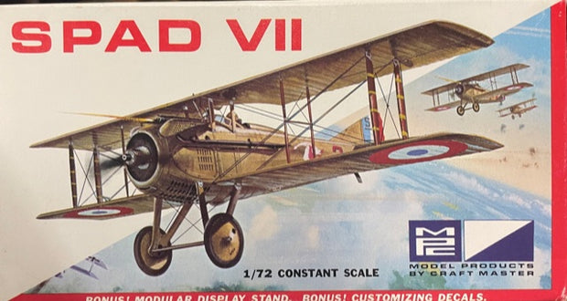 Spad VII- 1/72 scale