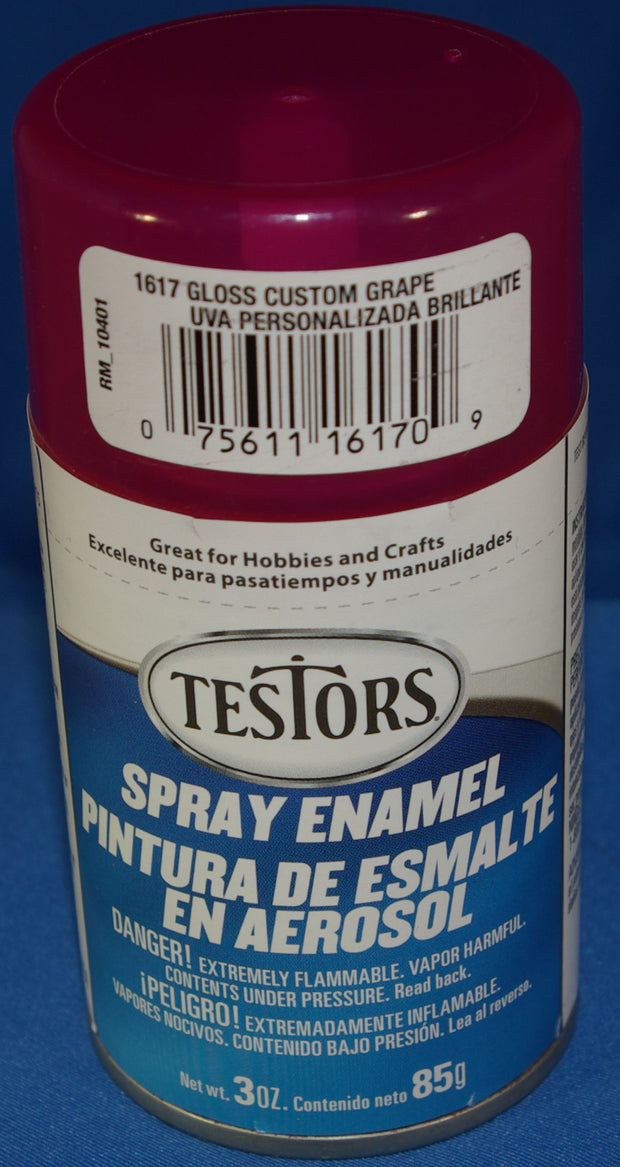Testors 3oz Spray Enamel Gloss Custom Grape