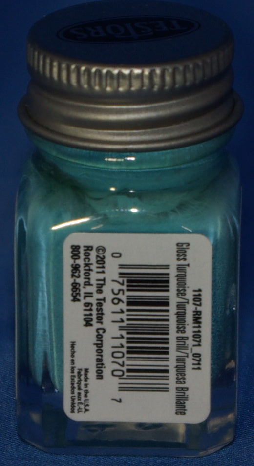 Testors 1/4 oz Paint Gloss Turquoise