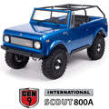 Gen9 Scale Trail Truck - 1:10 International Harvester Scout 800A Blue