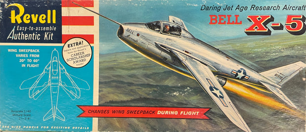 Daring Jet Age Research Aircraft Bell X-5 -