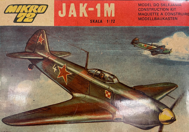 JAK-1M-1/72 Scale