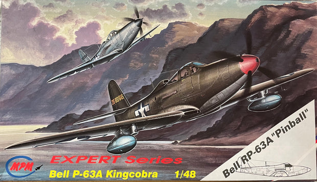 Bell P-63A Kingcobra "Pinball" - 1/48th scale