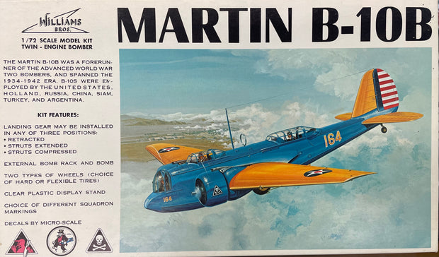 Martin B-10B - 1/72 scale