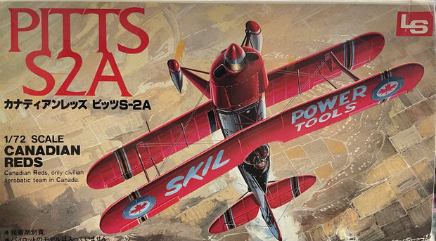Pitts S2A - 1/72 scale Canadian Reds