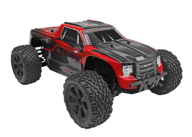 Blackout XTE Truck 1:10 4x4 Brushed Red