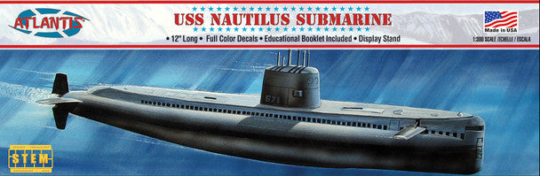 USS Nautilus Submarine -1/300 scale