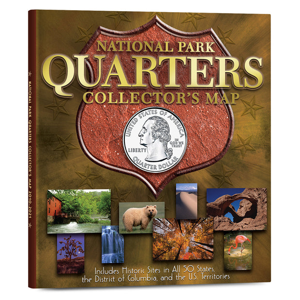 National Park Quarters Collector's Map 2010-2021