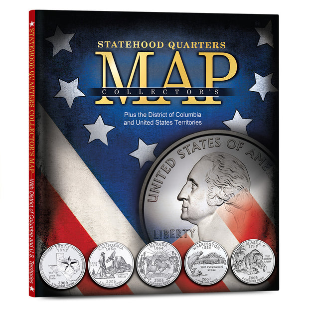 Statehood Quarters Collector's Map