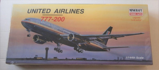 United Airlines 777-200-1/144 scale