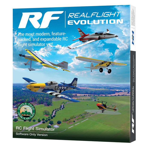 RealFlight Evolution RC Flight Simulator Software Only – Hillsboro ...