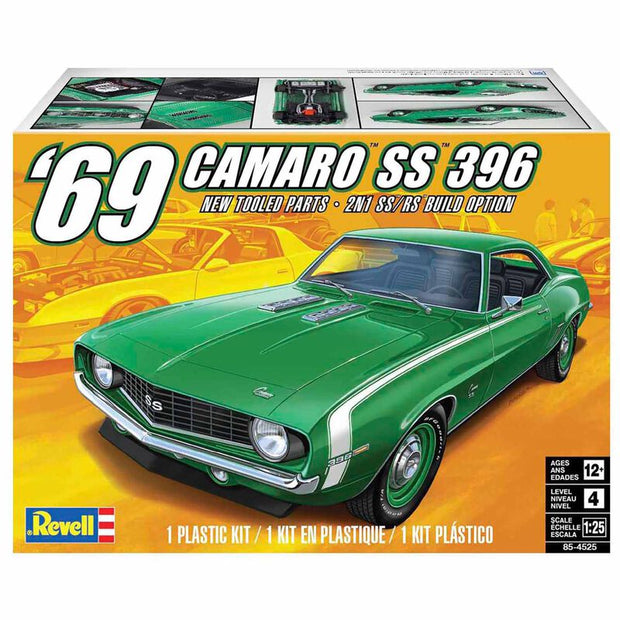 1/25 scale- '69 Camaro SS 396 2N1