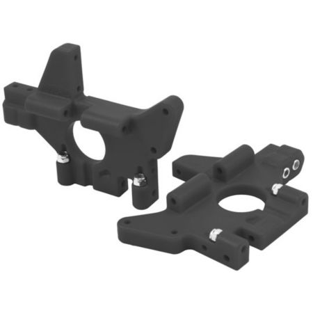 T-Maxx & E-Maxx Rear Bulkheads Black   Rpm