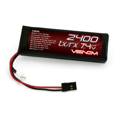 LiPo Battery 2400 7.4V