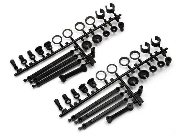 Shock Parts/Upper Arm Set (2 sets) (NITRO RS4 MT)