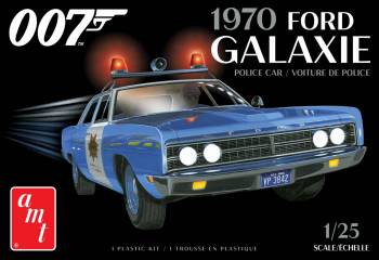 1970 Ford Galaxie Police Car James Bond (movie vehicle) - 1/ 25 scale