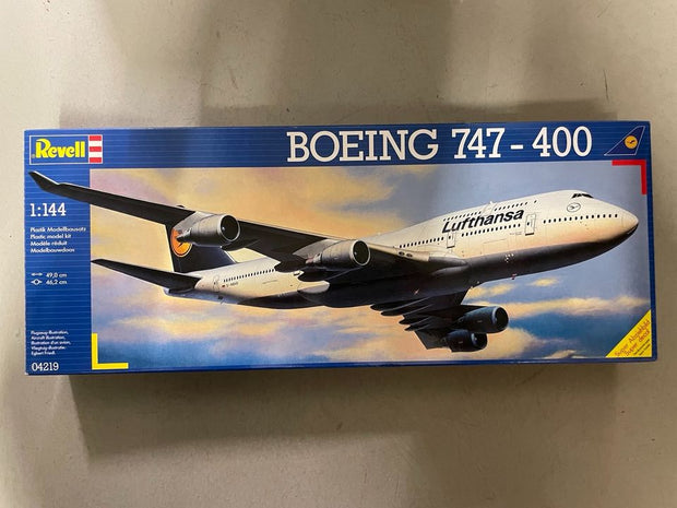 Boeing 747-400 Lufthansa- 1:144 scale – Hillsboro Hobby Shop