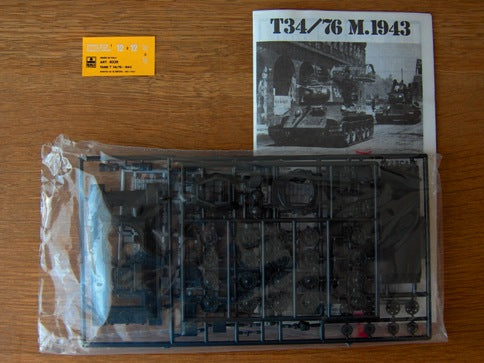 T34/ 76 M.1943 - 1/72 scale