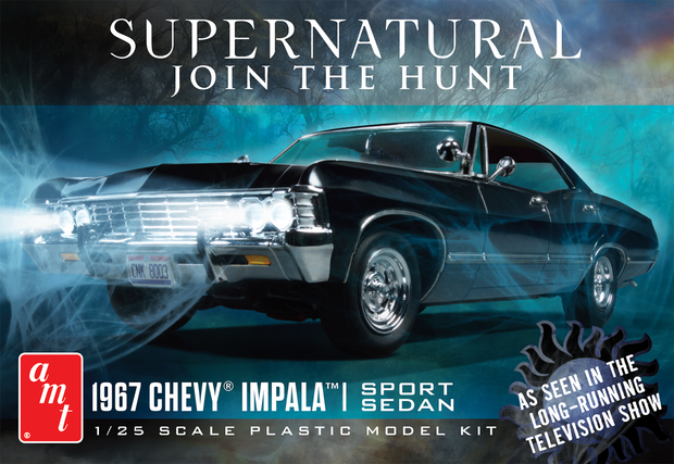 Supernatural 1967 Impala 1/25
