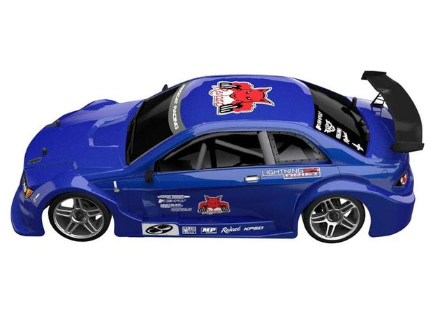 LIGHTNING EPX DRIFT 1/10 SCALE ON ROAD CAR (Blue MK1 Body)