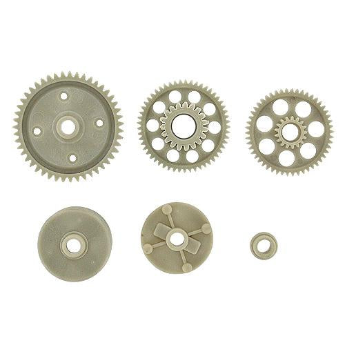 Spur Gear(47T), Driven Gears, Diff. Casing and Gasket