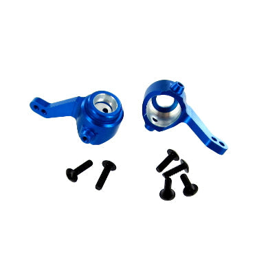 Aluminum Steering Knuckles L/R (Blue) (1pr)