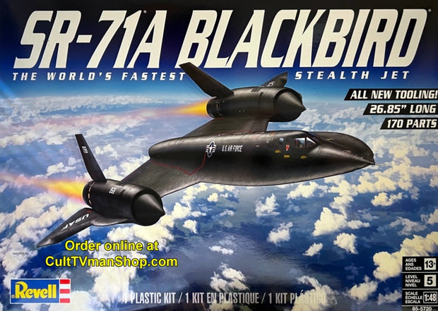 SR-71A Blackbird Stealth Jet - 1:48 scale