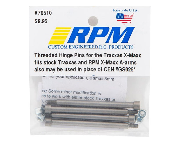 Threaded Hinge Pins- TRA X-Maxx