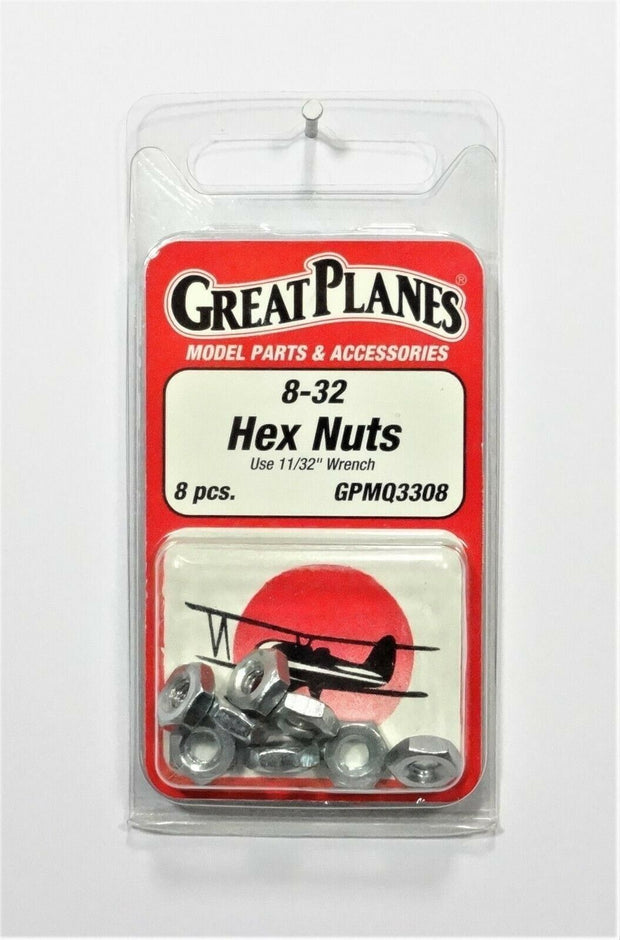 8-32 Hex Nuts