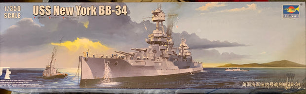 USS New York BB-34 - 1/350