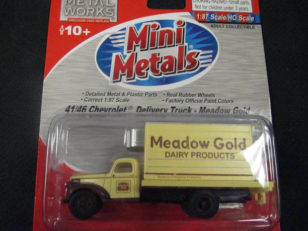 Mini Metals Meadow Gold Truck