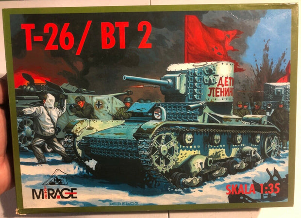 1/35 scale-  T-26/BT2