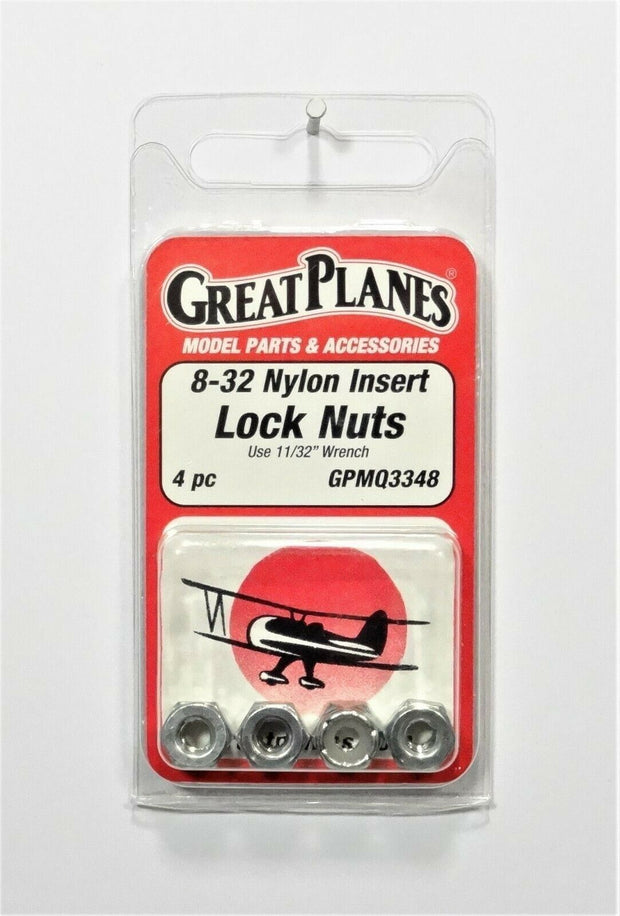 8-32 Nylon insert lock nuts