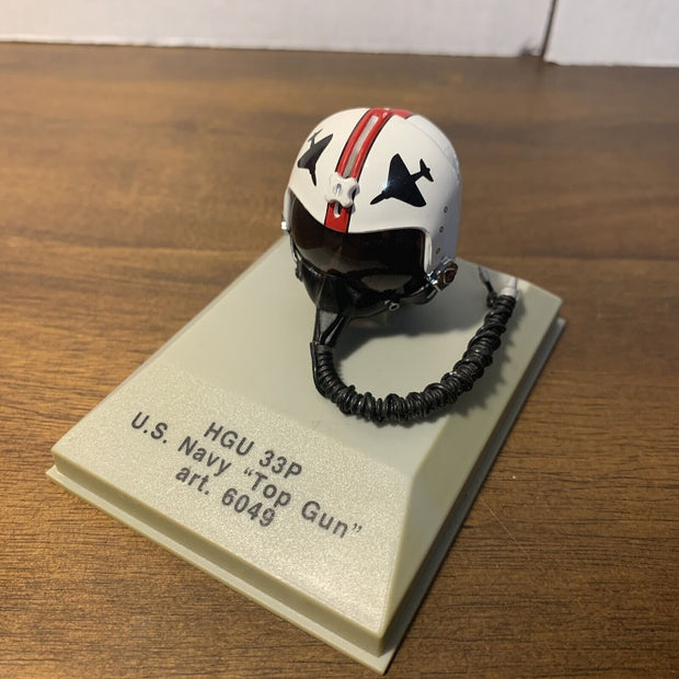 Diecast U.S. Navy "Top Gun" helmet- HGU 33P