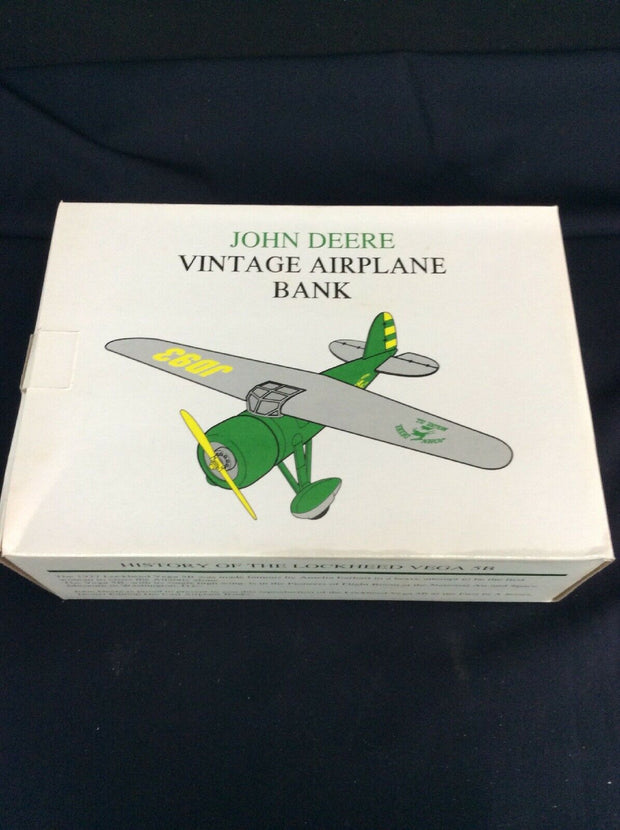 John Deer Vintage Airplane (Piggy Bank)