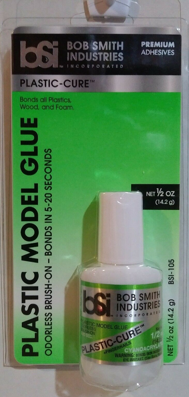 Tools: Glue - Plastic-Cure Brush-On CA (1/2 oz) [GVG 105] - Tower