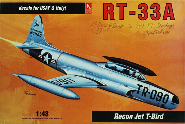 RT-33A Recon Jet T-Bird