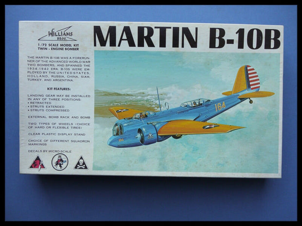 Martin B-10B- 1/72nd scale