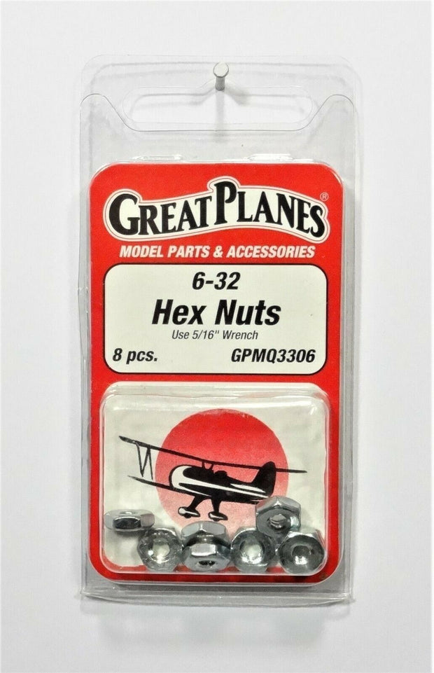 6-32 Hex Nuts