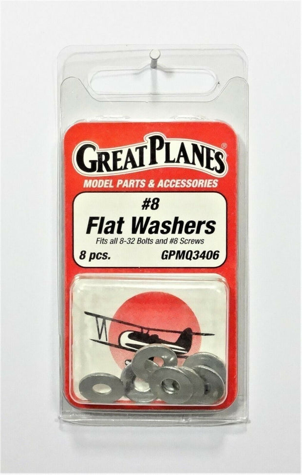 #8 Flat Washers