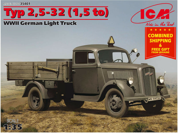 1/35 Type 2,5-32 WWII German Light Truck