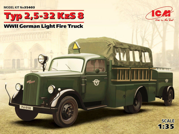 1/35 Type 2,5-32 WWII German Light Fire Truck