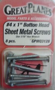 4x1 button head sheet metal screws