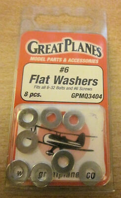 #6 Flat washers