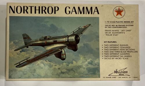 Northrop Gamma-1/72 scale
