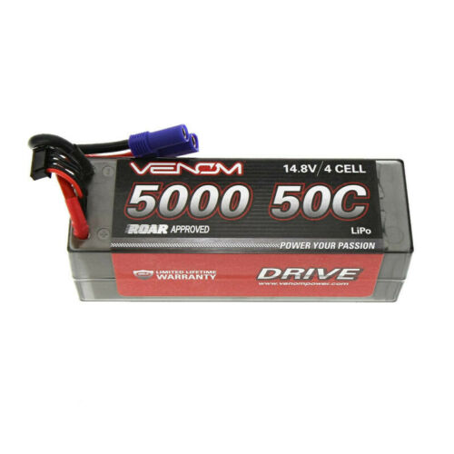 High Performance 50C 4S 5000mAh 14.8 Hard Case LiPo Battery